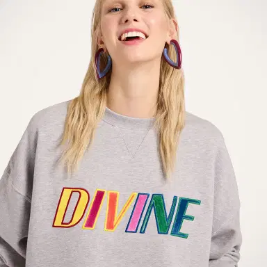 La DoubleJ Off Court Sweatshirt | Thumbnail 4 La DoubleJ Off Court Sweatshirt | Thumbnail 4