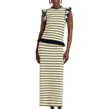 La DoubleJ Checkers Skirt | Thumbnail 1 La DoubleJ Checkers Skirt | Thumbnail 1