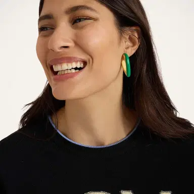 La DoubleJ Dew Earrings Bicolor Mini | Thumbnail 2 La DoubleJ Dew Earrings Bicolor Mini | Thumbnail 2