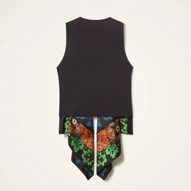 La DoubleJ Reversible Scarf Gilet | Thumbnail 6 La DoubleJ Reversible Scarf Gilet | Thumbnail 6