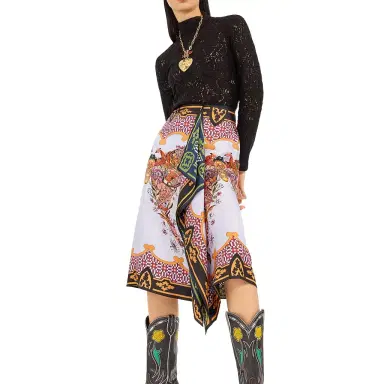 La DoubleJ Scarf Skirt | Thumbnail 1 La DoubleJ Scarf Skirt | Thumbnail 1