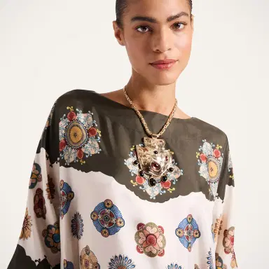 La DoubleJ Muumuu Dress Round Neck | Thumbnail 5 La DoubleJ Muumuu Dress Round Neck | Thumbnail 5