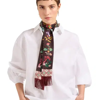 La DoubleJ Skinny Scarf | Thumbnail 1 La DoubleJ Skinny Scarf | Thumbnail 1