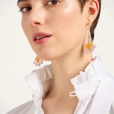 La DoubleJ Cornucopia Pendant Earrings | Thumbnail 1 La DoubleJ Cornucopia Pendant Earrings | Thumbnail 1