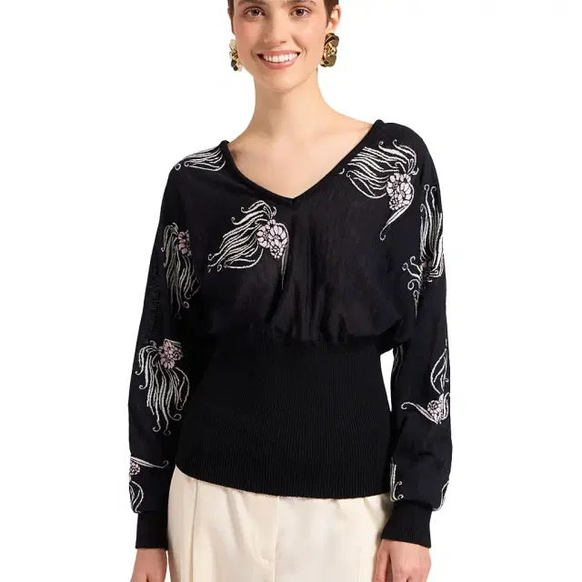 Winged Knit Top Winged Knit Top