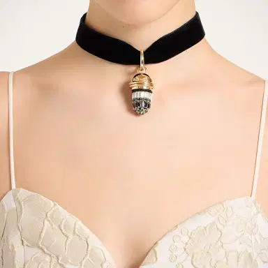 La DoubleJ Lantern Necklace | Thumbnail 2 La DoubleJ Lantern Necklace | Thumbnail 2