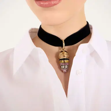 La DoubleJ Lantern Necklace | Thumbnail 2 La DoubleJ Lantern Necklace | Thumbnail 2
