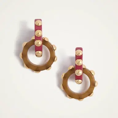 La DoubleJ Double Hoop Earrings | Thumbnail 2 La DoubleJ Double Hoop Earrings | Thumbnail 2