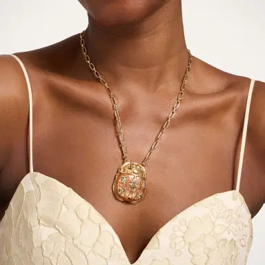La DoubleJ Lady Scarab Necklace | Thumbnail 2 La DoubleJ Lady Scarab Necklace | Thumbnail 2
