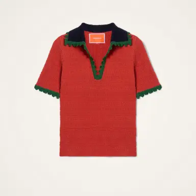 La DoubleJ Picket Polo Top | Thumbnail 5 La DoubleJ Picket Polo Top | Thumbnail 5