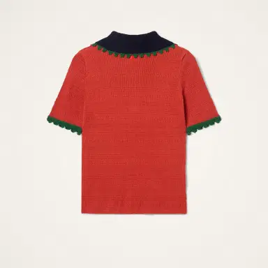 La DoubleJ Picket Polo Top | Thumbnail 6 La DoubleJ Picket Polo Top | Thumbnail 6