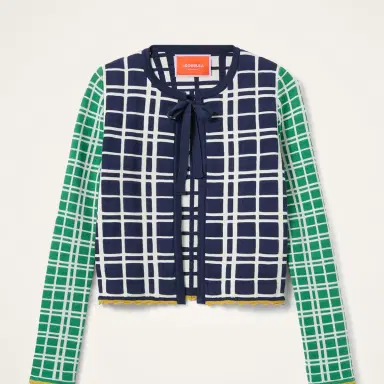 La DoubleJ Check Me Cardigan | Thumbnail 5 La DoubleJ Check Me Cardigan | Thumbnail 5