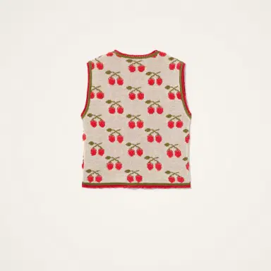 La DoubleJ Cherry Gilet | Thumbnail 6 La DoubleJ Cherry Gilet | Thumbnail 6