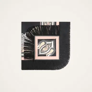 La DoubleJ Reversible Fringe Foulard 90 | Thumbnail 4 La DoubleJ Reversible Fringe Foulard 90 | Thumbnail 4