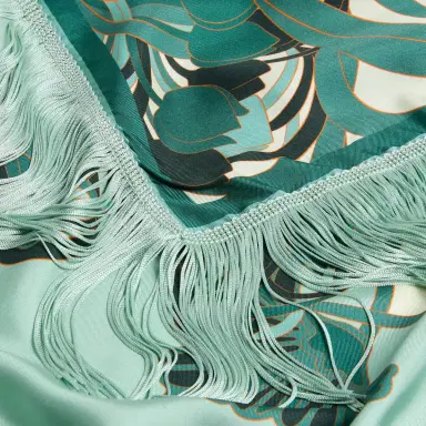 La DoubleJ Reversible Fringe Foulard 90 | Thumbnail 5 La DoubleJ Reversible Fringe Foulard 90 | Thumbnail 5