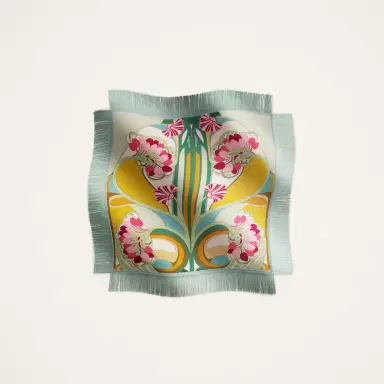 La DoubleJ Reversible Fringe Foulard 90 | Thumbnail 4 La DoubleJ Reversible Fringe Foulard 90 | Thumbnail 4