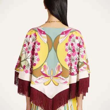 La DoubleJ Reversible Mini Poncho Top | Thumbnail 2 La DoubleJ Reversible Mini Poncho Top | Thumbnail 2