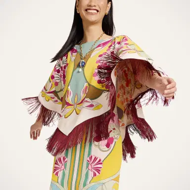 La DoubleJ Reversible Mini Poncho Top | Thumbnail 5 La DoubleJ Reversible Mini Poncho Top | Thumbnail 5