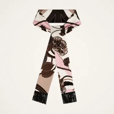 La DoubleJ Skinny Scarf | Thumbnail 4 La DoubleJ Skinny Scarf | Thumbnail 4