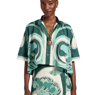 La DoubleJ Mini Foulard Shirt | Thumbnail 1 La DoubleJ Mini Foulard Shirt | Thumbnail 1