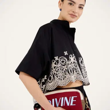 La DoubleJ Mini Foulard Shirt | Thumbnail 4 La DoubleJ Mini Foulard Shirt | Thumbnail 4