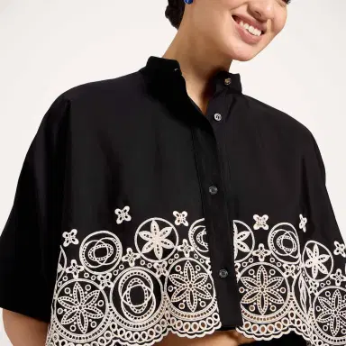 La DoubleJ Mini Foulard Shirt | Thumbnail 5 La DoubleJ Mini Foulard Shirt | Thumbnail 5