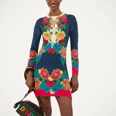 La DoubleJ Knit Long Sleeve Mini Swing Dress | Thumbnail 4 La DoubleJ Knit Long Sleeve Mini Swing Dress | Thumbnail 4