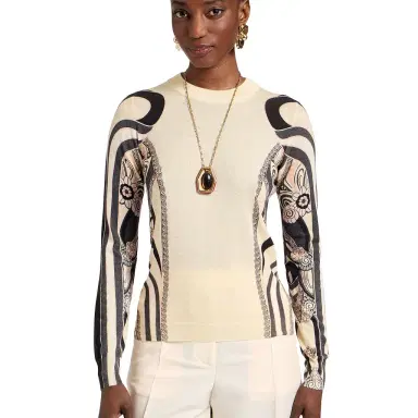 La DoubleJ Silky Crew Neck | Thumbnail 1 La DoubleJ Silky Crew Neck | Thumbnail 1
