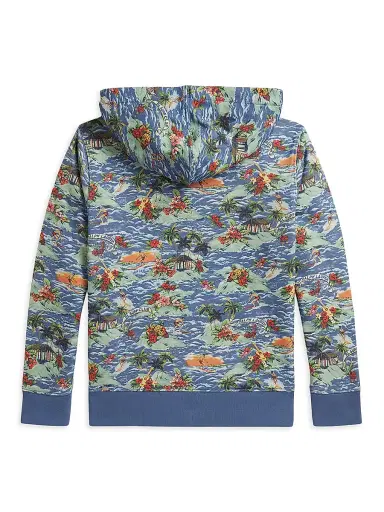 Polo Ralph Lauren Little Boy's & Boy's Printed Cotton-Blend Hoodie - Surf Club | Thumbnail 3 Polo Ralph Lauren Little Boy's & Boy's Printed Cotton-Blend Hoodie - Surf Club | Thumbnail 3