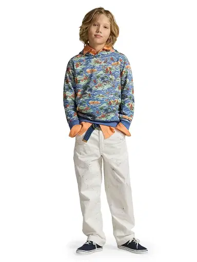 Polo Ralph Lauren Little Boy's & Boy's Printed Cotton-Blend Hoodie - Surf Club | Thumbnail 4 Polo Ralph Lauren Little Boy's & Boy's Printed Cotton-Blend Hoodie - Surf Club | Thumbnail 4
