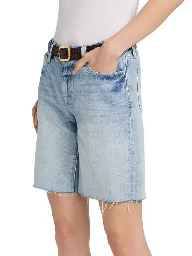 L'AGENCE Women's Elise Denim Bermuda Shorts - Zantana | Thumbnail 4 L'AGENCE Women's Elise Denim Bermuda Shorts - Zantana | Thumbnail 4