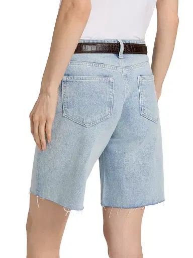 L'AGENCE Women's Elise Denim Bermuda Shorts - Zantana | Thumbnail 5 L'AGENCE Women's Elise Denim Bermuda Shorts - Zantana | Thumbnail 5