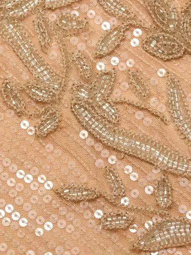 Atelier Prabal Gurung Women's Michaela Sequined Floral Strapless Gown - Beige | Thumbnail 7 Atelier Prabal Gurung Women's Michaela Sequined Floral Strapless Gown - Beige | Thumbnail 7