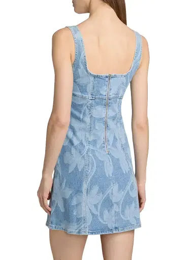 RAILS Women's Altadena Floral Cotton Denim Sheath Minidress - Floral Laser | Thumbnail 5 RAILS Women's Altadena Floral Cotton Denim Sheath Minidress - Floral Laser | Thumbnail 5