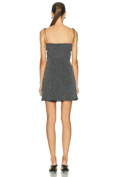 Saint Laurent Crepe Polka Dot Dress | Thumbnail 3 Saint Laurent Crepe Polka Dot Dress | Thumbnail 3