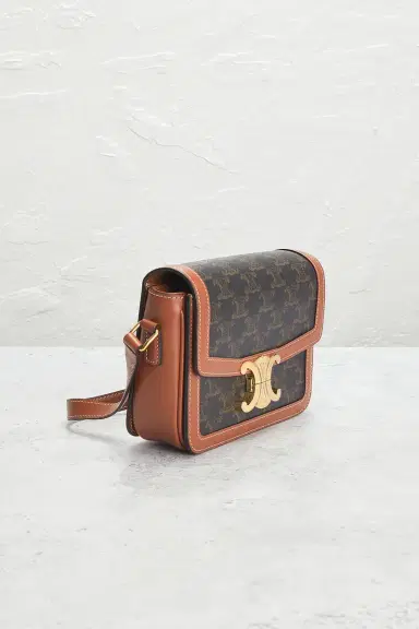 Celine Triomphe Teen Claude Shoulder Bag | Thumbnail 4 Celine Triomphe Teen Claude Shoulder Bag | Thumbnail 4