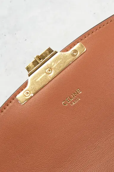 Celine Triomphe Teen Claude Shoulder Bag | Thumbnail 6 Celine Triomphe Teen Claude Shoulder Bag | Thumbnail 6