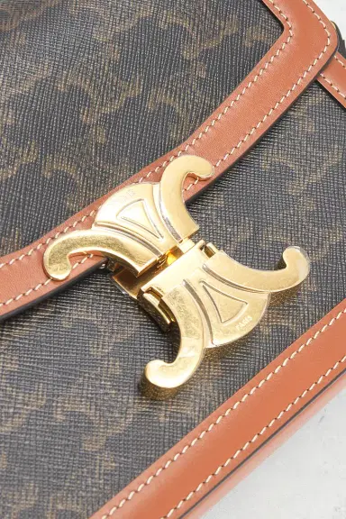 Celine Triomphe Teen Claude Shoulder Bag | Thumbnail 7 Celine Triomphe Teen Claude Shoulder Bag | Thumbnail 7