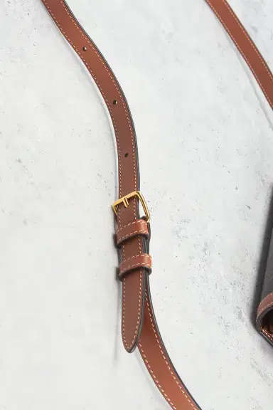 Celine Triomphe Teen Claude Shoulder Bag | Thumbnail 9 Celine Triomphe Teen Claude Shoulder Bag | Thumbnail 9