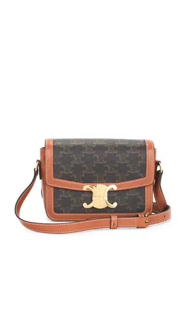 Celine Triomphe Teen Claude Shoulder Bag | Thumbnail 10 Celine Triomphe Teen Claude Shoulder Bag | Thumbnail 10