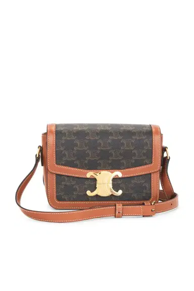 Celine Triomphe Teen Claude Shoulder Bag | Thumbnail 1 Celine Triomphe Teen Claude Shoulder Bag | Thumbnail 1
