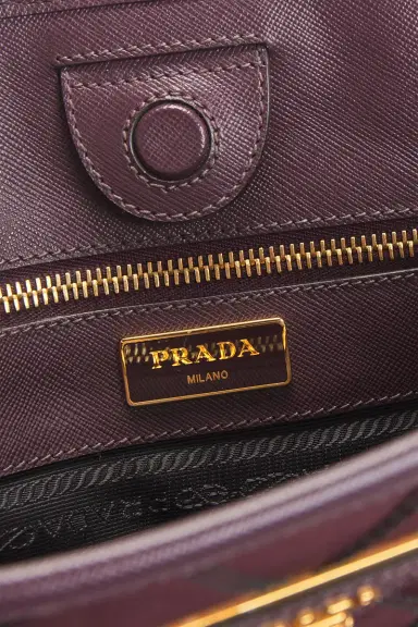 FWRD Renew Prada Tessuto Quilted Nylon Handbag | Thumbnail 6 FWRD Renew Prada Tessuto Quilted Nylon Handbag | Thumbnail 6