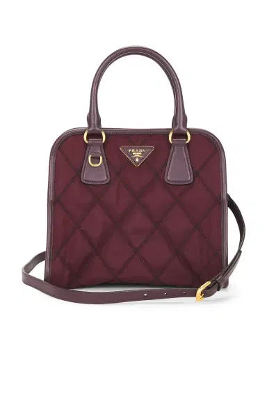 FWRD Renew Prada Tessuto Quilted Nylon Handbag | Thumbnail 1 FWRD Renew Prada Tessuto Quilted Nylon Handbag | Thumbnail 1