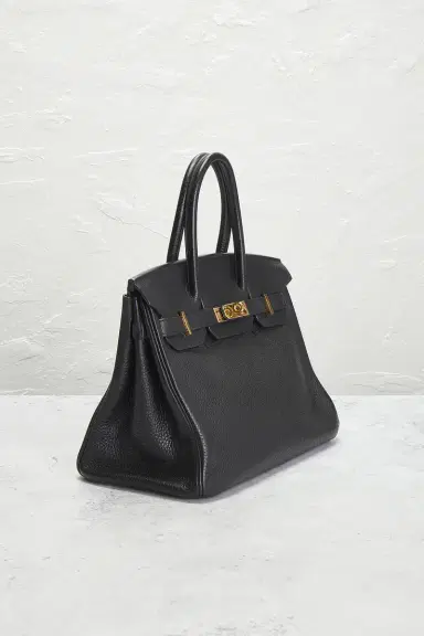 HERMÈS Clemence Birkin 30 Handbag | Thumbnail 4 HERMÈS Clemence Birkin 30 Handbag | Thumbnail 4