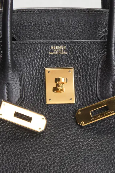 HERMÈS Clemence Birkin 30 Handbag | Thumbnail 6 HERMÈS Clemence Birkin 30 Handbag | Thumbnail 6