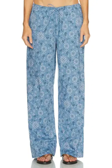 Skims Cotton Poplin Pant | Thumbnail 1 Skims Cotton Poplin Pant | Thumbnail 1