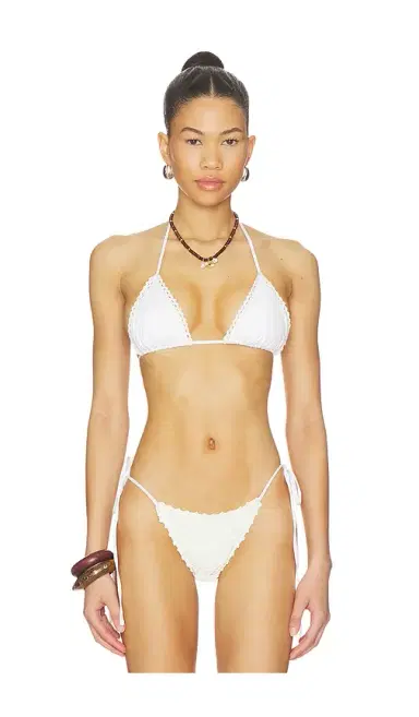 Frankies Bikinis X Jennie Nick Crochet Top | Thumbnail 1 Frankies Bikinis X Jennie Nick Crochet Top | Thumbnail 1
