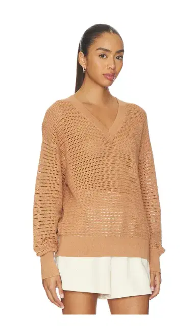 Varley Gaia V Neck Sweater | Thumbnail 2 Varley Gaia V Neck Sweater | Thumbnail 2