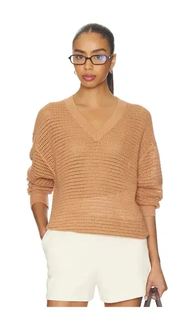Varley Gaia V Neck Sweater | Thumbnail 1 Varley Gaia V Neck Sweater | Thumbnail 1