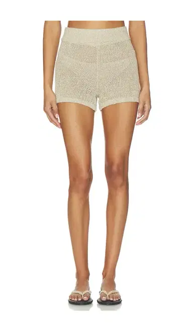 Enza Costa Linen Open Knit Short | Thumbnail 1 Enza Costa Linen Open Knit Short | Thumbnail 1
